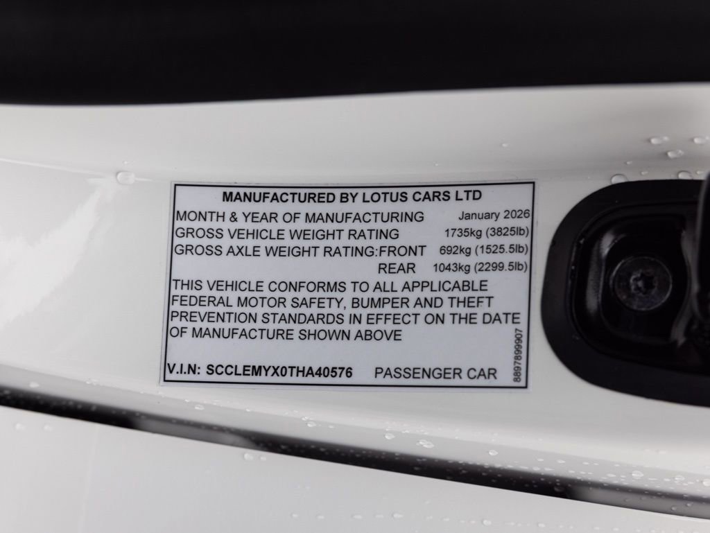 New 2026 Lotus Emira SE RWD image 59