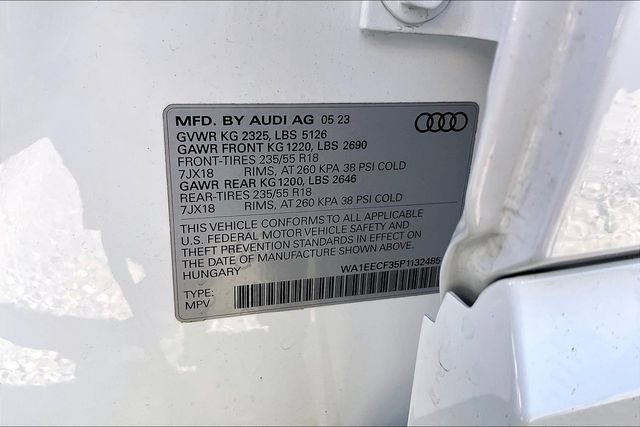 Certified 2023 Audi Q3 2.0T Premium Plus w/ Premium Plus Package AWD/4WD image 35