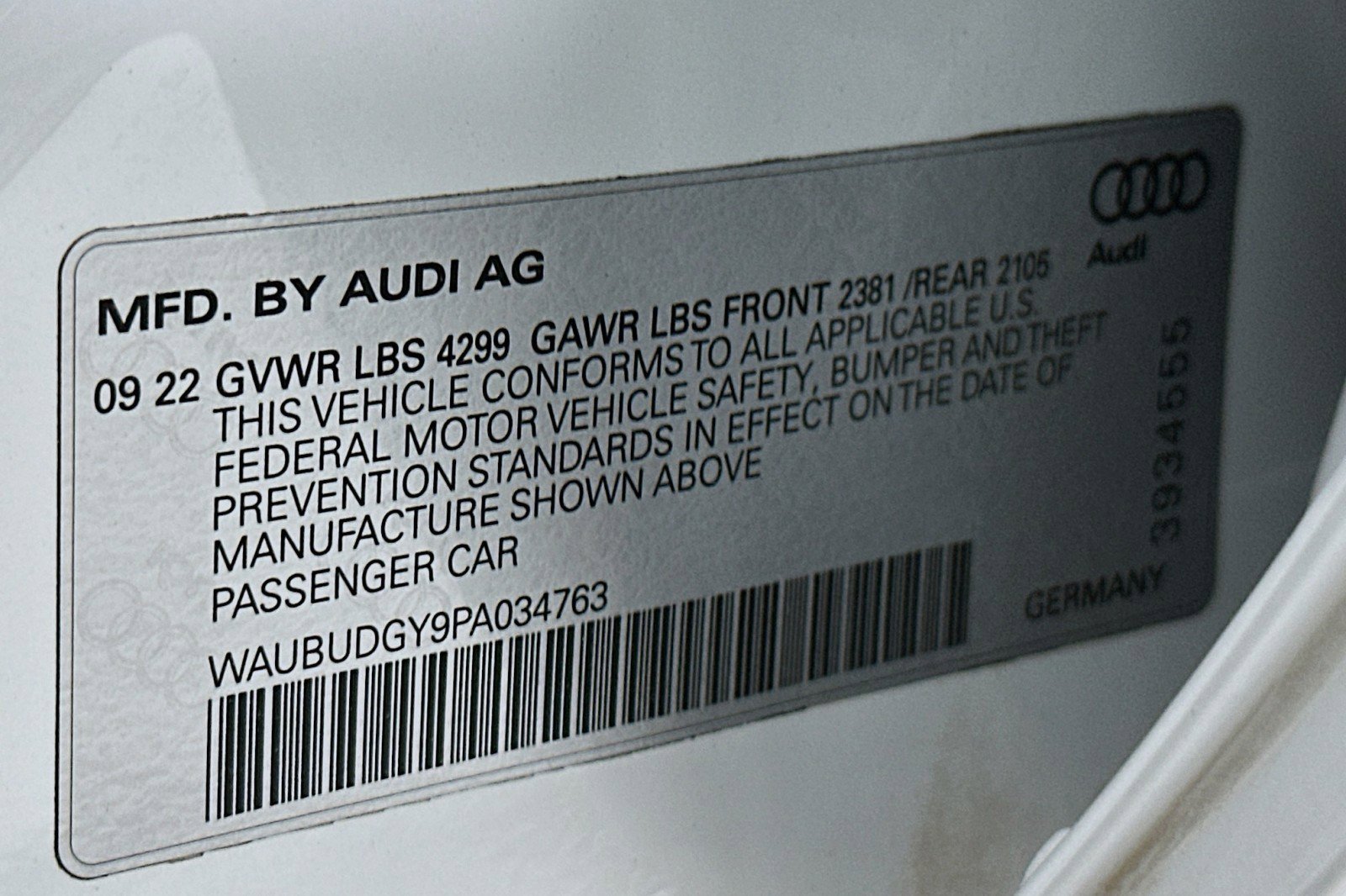 Used 2023 Audi A3 2.0T Premium Plus w/ Premium Plus Package FWD image 24