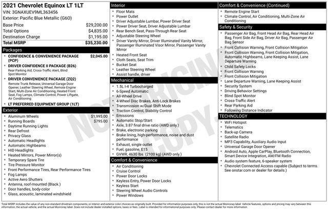 Used 2021 Chevrolet Equinox LT image 14
