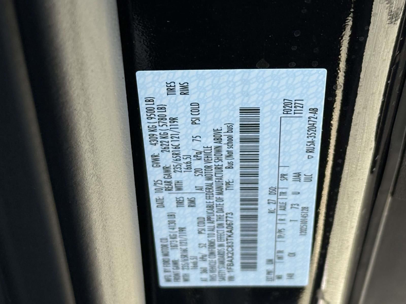 New 2026 Ford Transit 350 XLT image 21