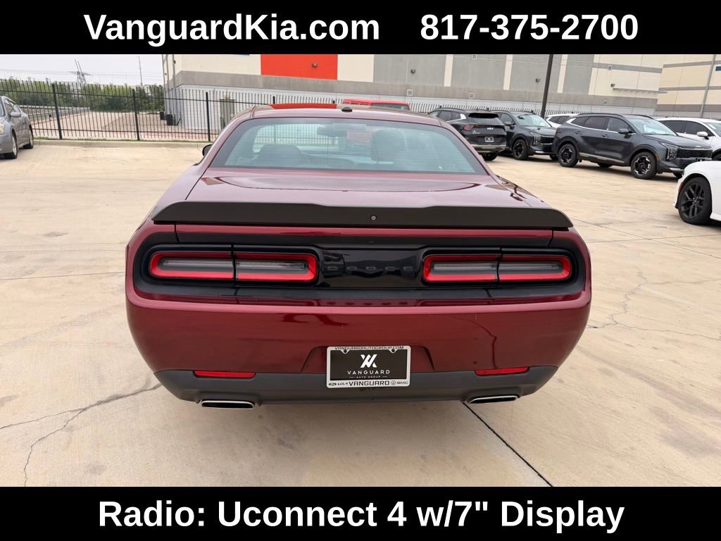 Used 2021 Dodge Challenger SXT w/ Blacktop Package RWD image 3