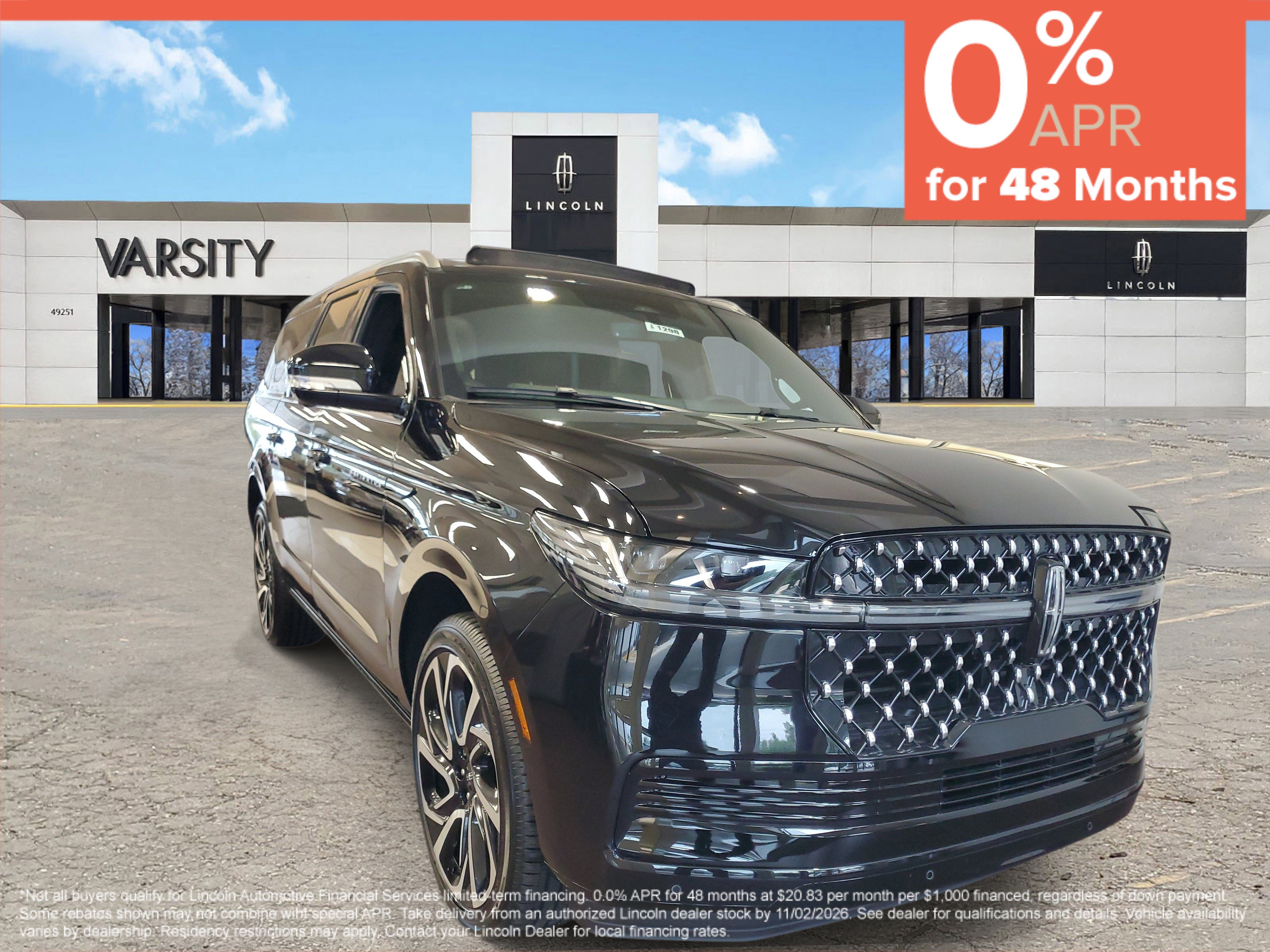 New 2026 Lincoln Navigator L Black Label AWD/4WD 360° Tour