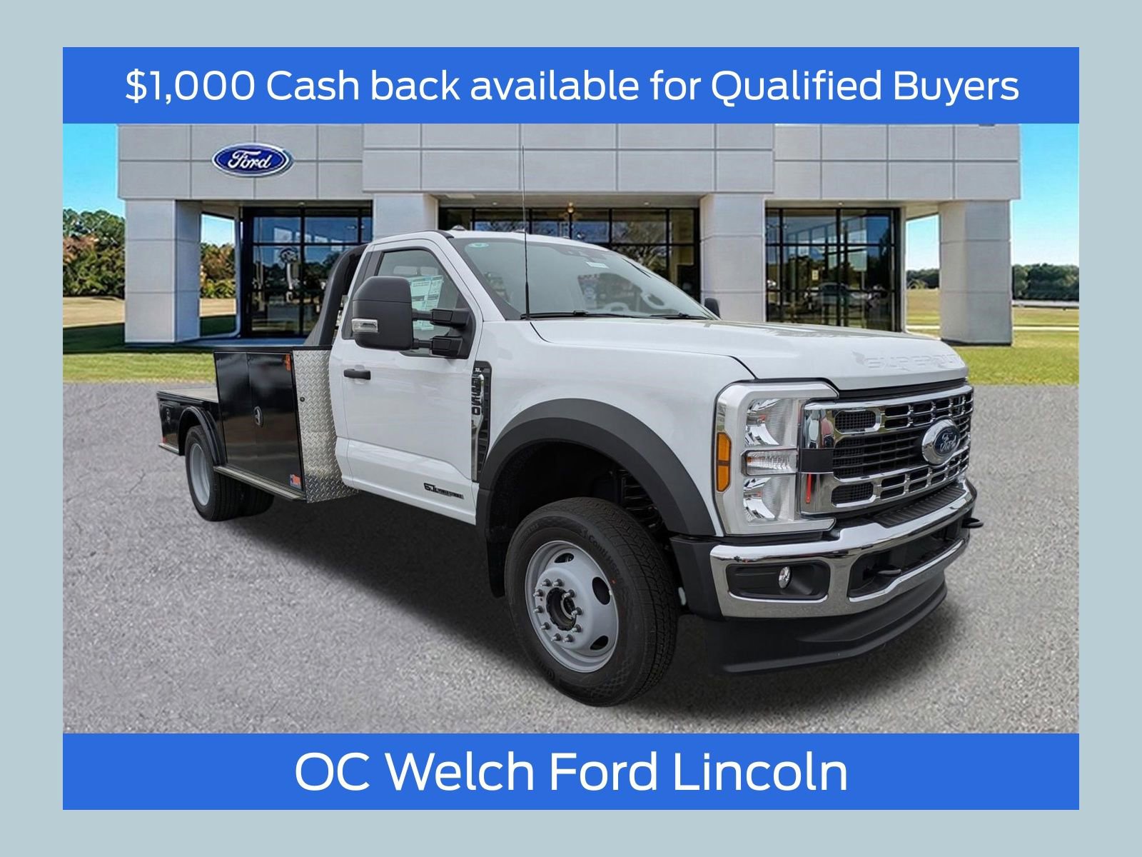 New 2026 Ford F550 4x4 Regular Cab Super Duty w/ XL Chrome Package image 1