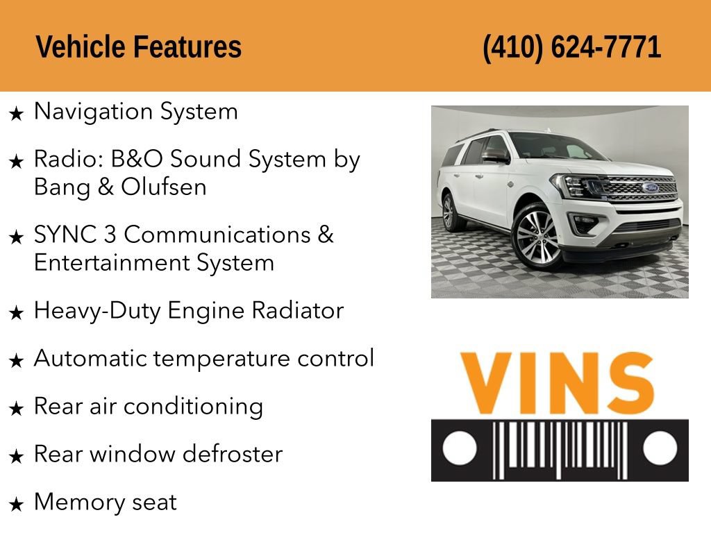 Used 2020 Ford Expedition Max King Ranch AWD/4WD image 5