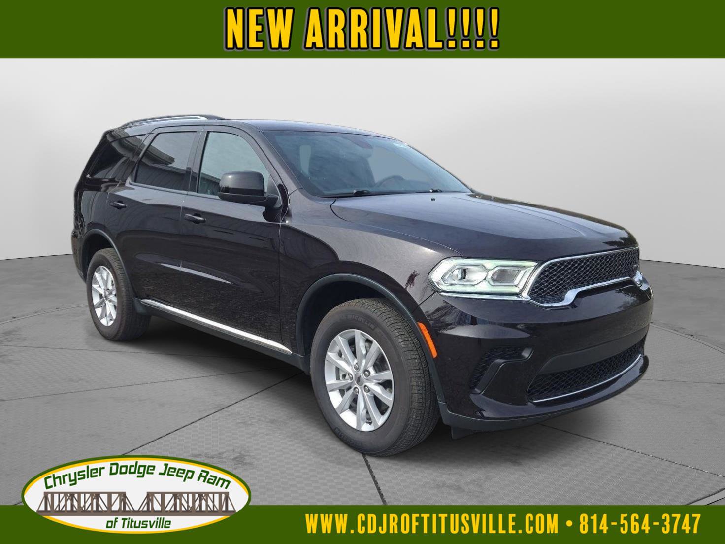 Used 2024 Dodge Durango SXT w/ 3rd Row Seating Group image 1