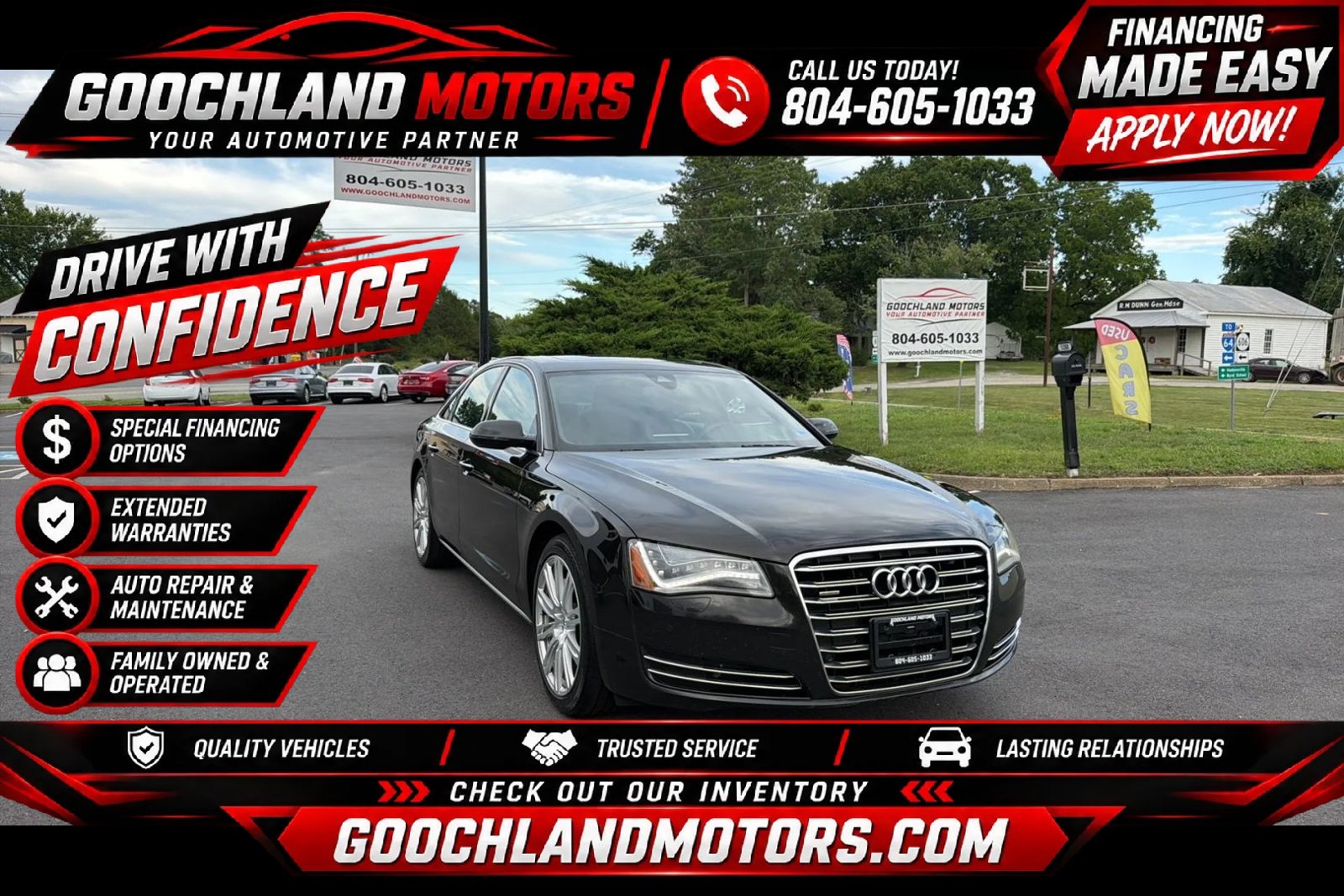 Used 2013 Audi A8 3.0T w/ Convenience Pkg