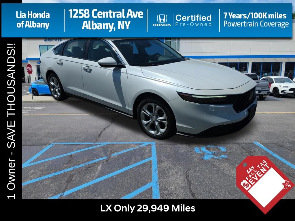 Certified 2023 Honda Accord LX