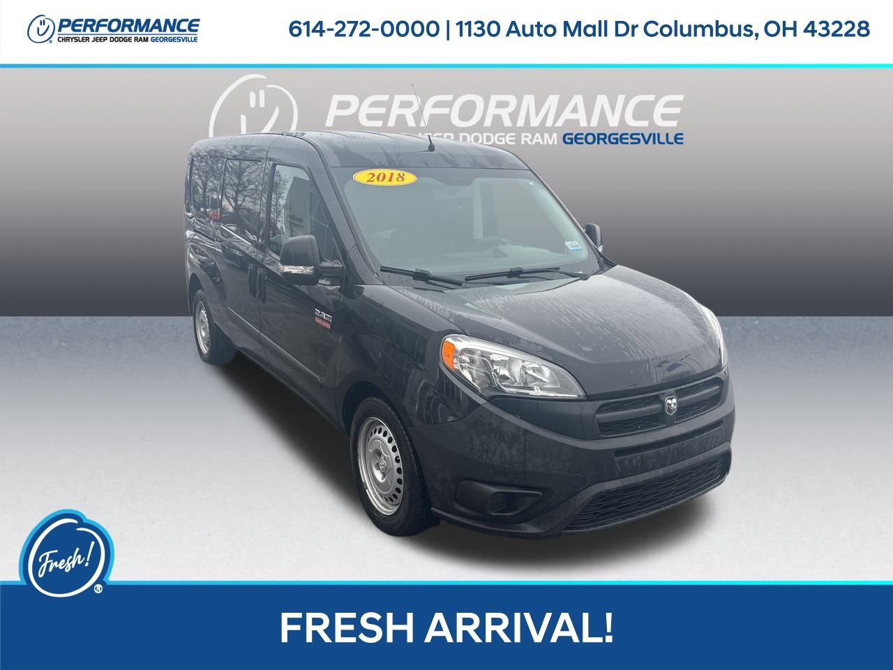 Used 2018 RAM ProMaster City Tradesman