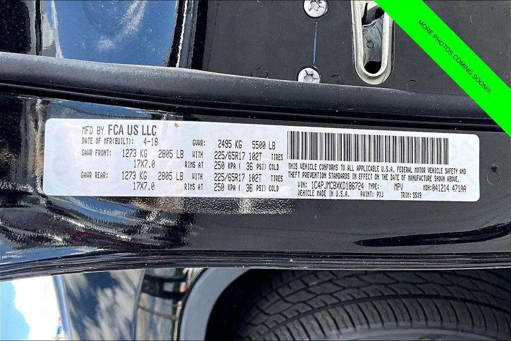 Used 2019 Jeep Cherokee Latitude w/ Popular Appearance Group AWD/4WD image 35