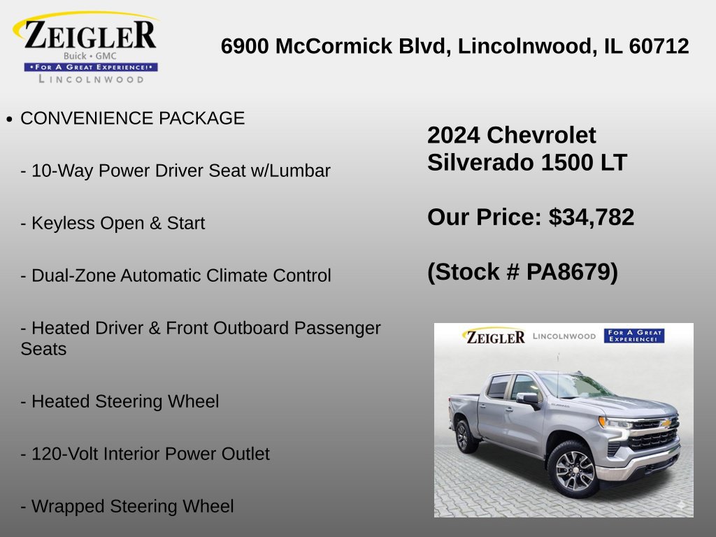 Certified 2024 Chevrolet Silverado 1500 LT AWD/4WD image 6