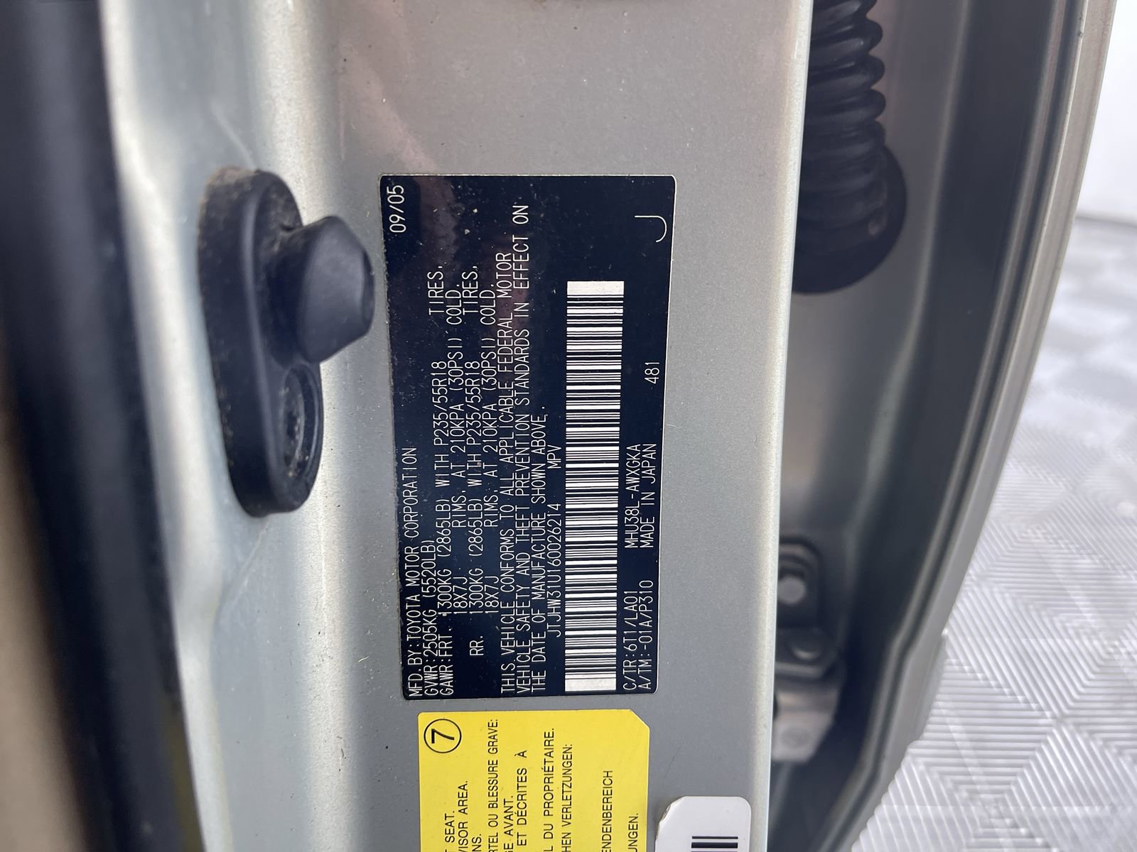 Used 2006 Lexus RX 400h AWD image 11
