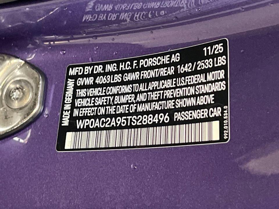 Certified 2026 Porsche 911 GT3 RWD image 33