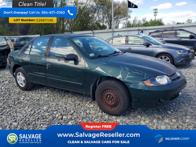 Used 2003 Chevrolet Cavalier Sedan w/ Preferred Equipment Group FWD image 5