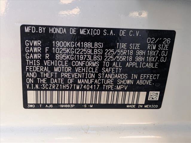 New 2026 Honda HR-V Sport image 18