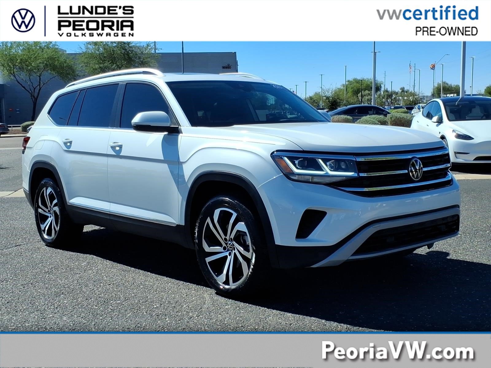 Certified 2023 Volkswagen Atlas SEL AWD/4WD image 1