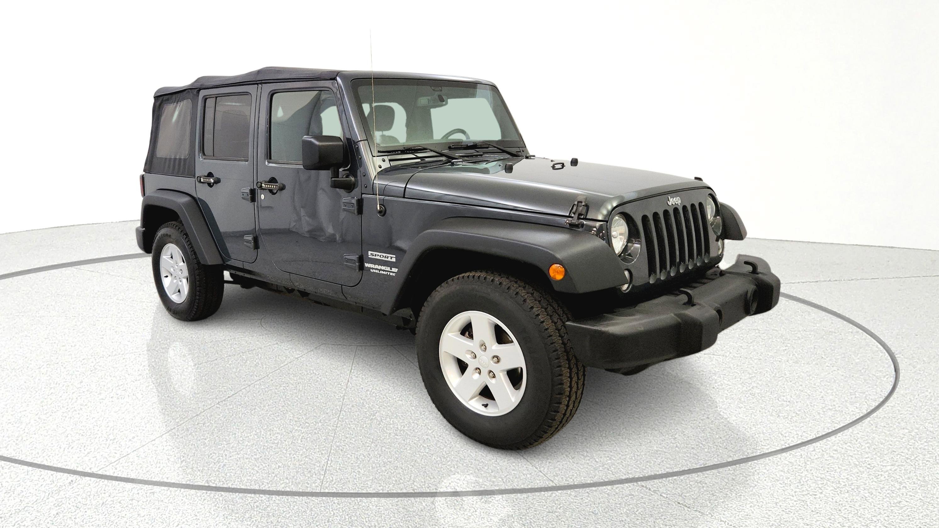Used 2017 Jeep Wrangler Unlimited Sport w/ Quick Order Package 24S