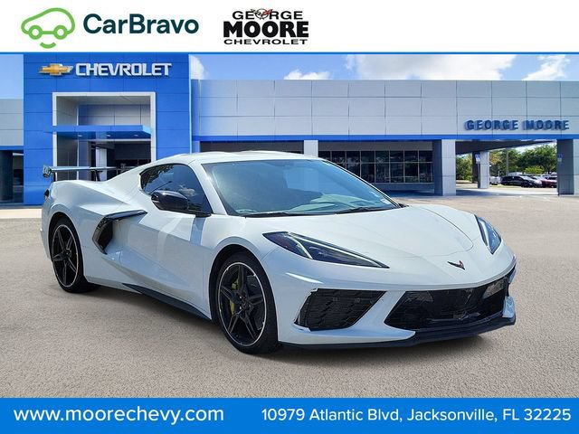 Certified 2023 Chevrolet Corvette Stingray Preferred Cpe w/ Z51 Performance Package RWD image 1
