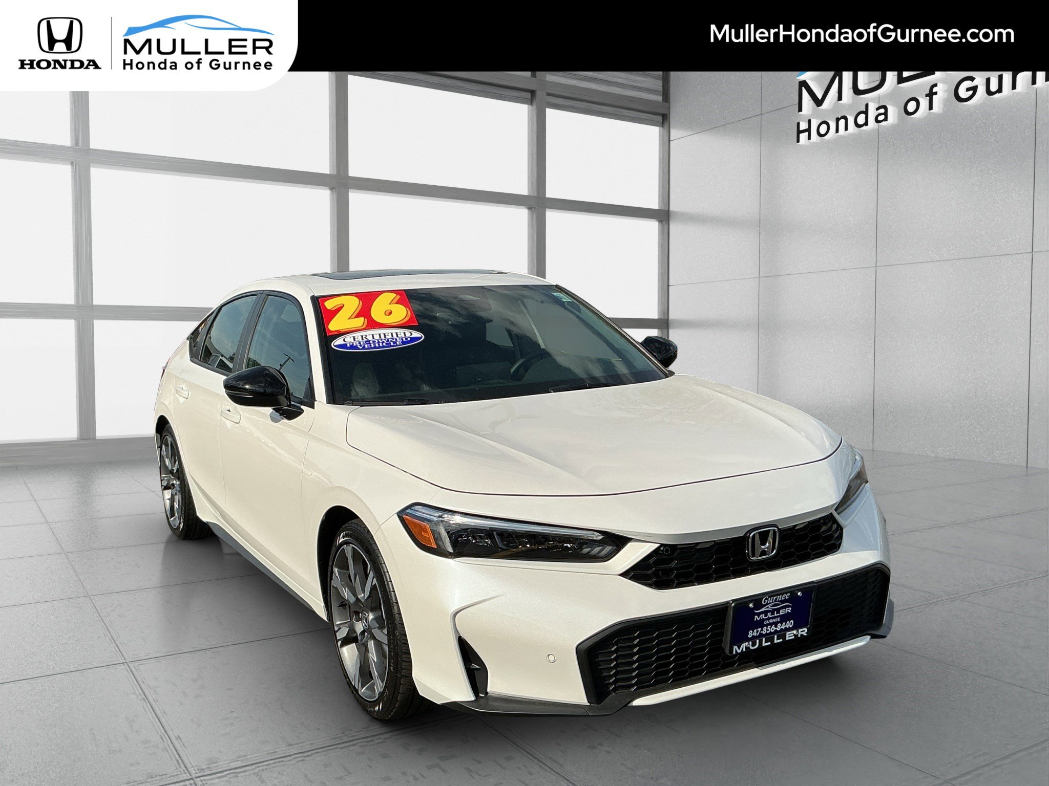Certified 2026 Honda Civic Sport Touring
