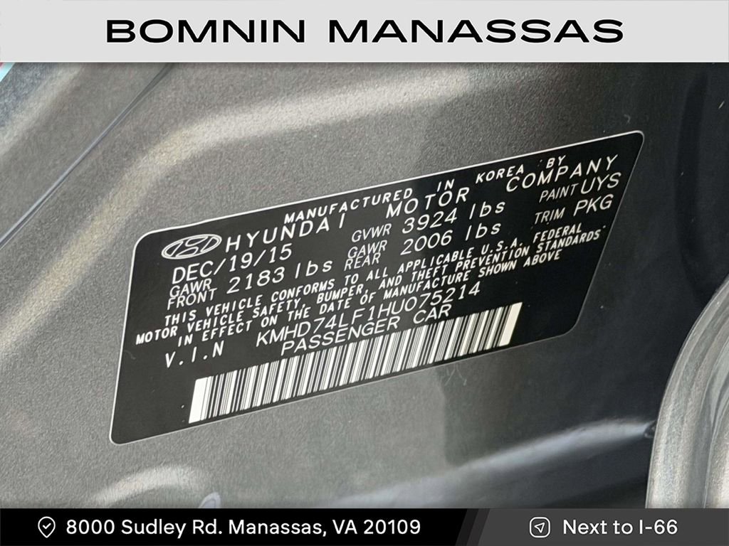 Used 2017 Hyundai Elantra SE image 26