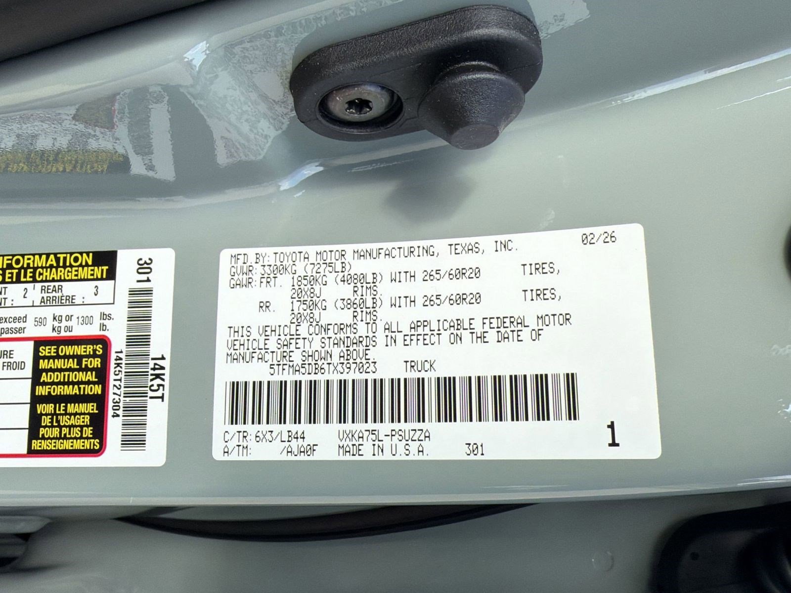 New 2026 Toyota Tundra 1794 Edition image 20