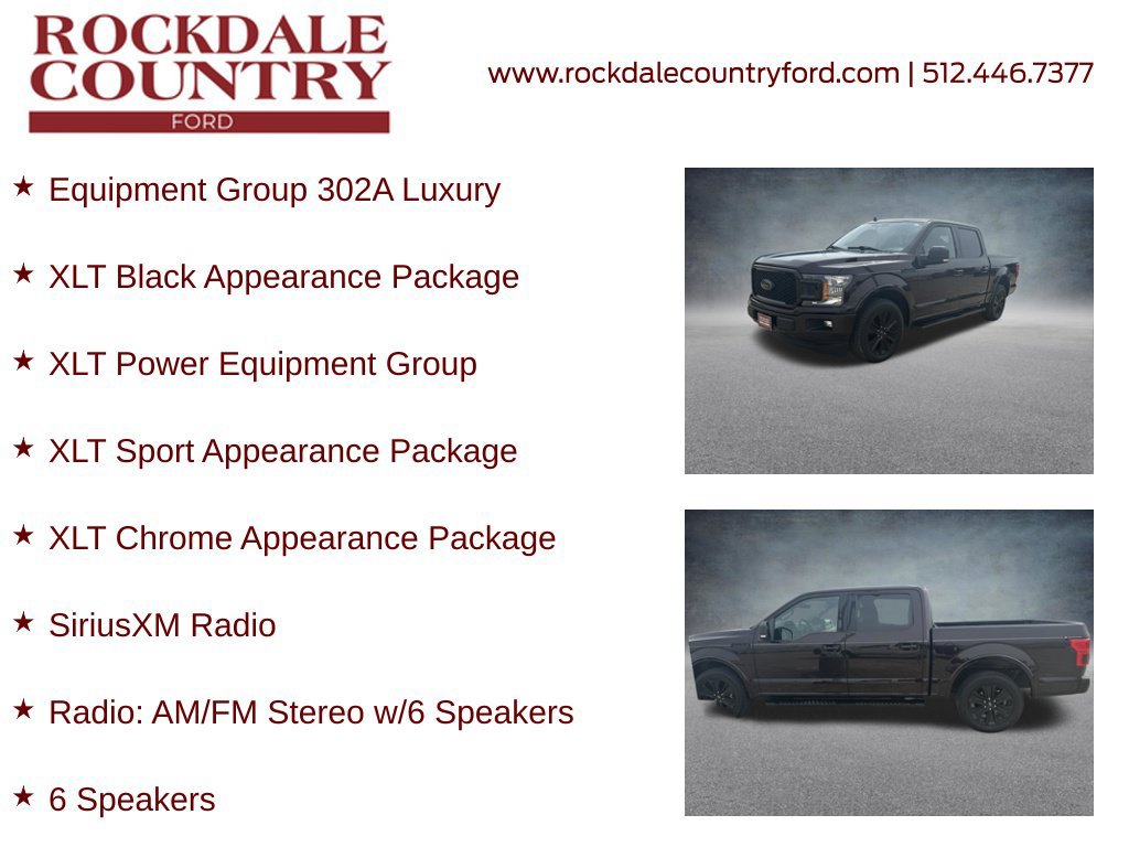 Used 2020 Ford F150 XLT w/ Equipment Group 302A Luxury RWD image 8