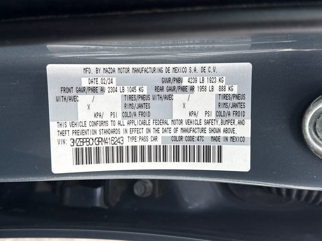 Used 2024 MAZDA MAZDA3 s image 20