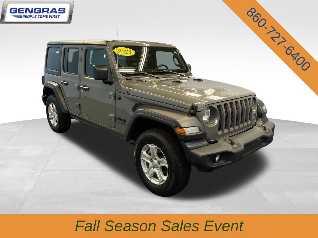Used 2023 Jeep Wrangler Unlimited Sport