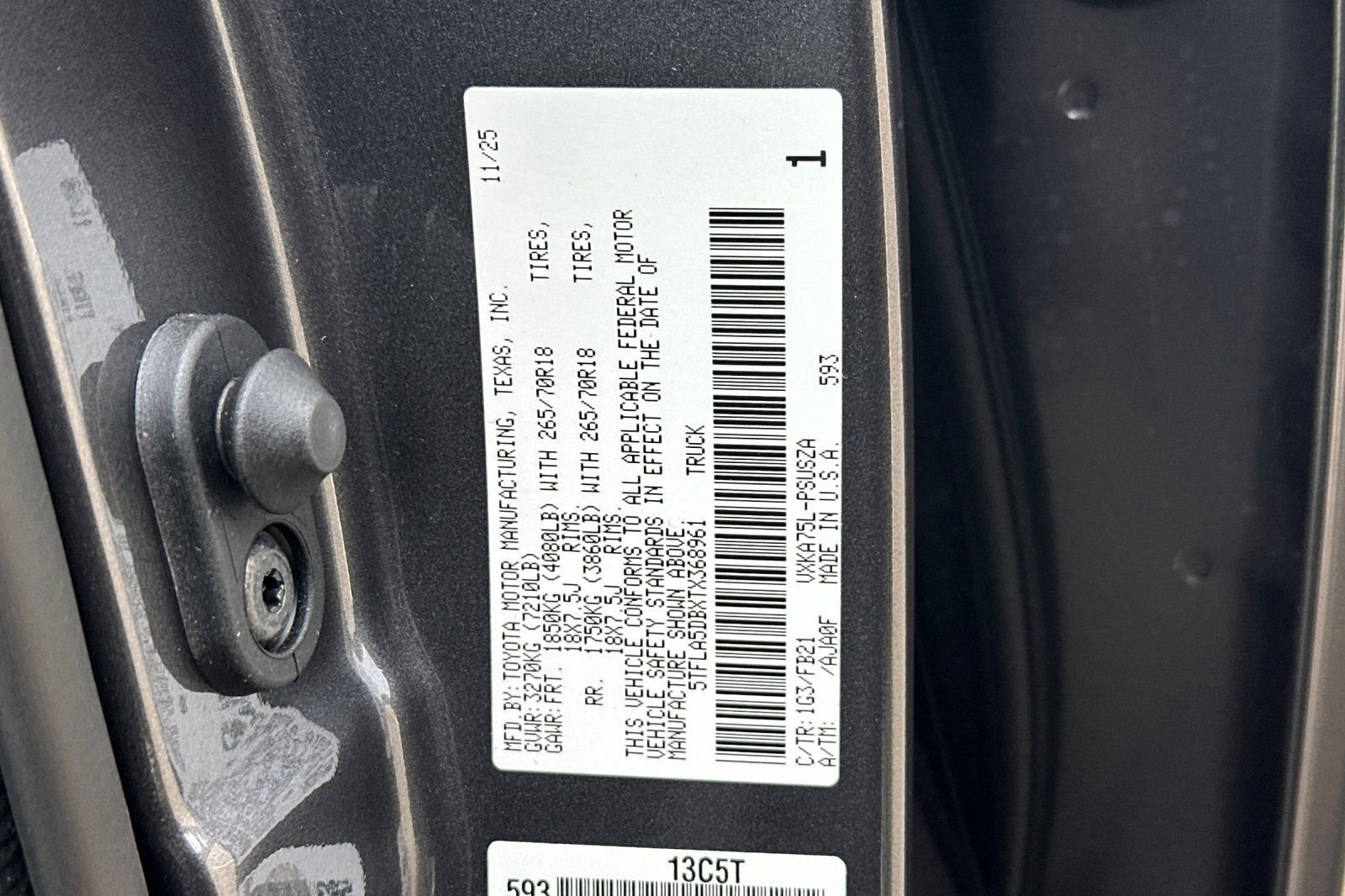 New 2026 Toyota Tundra SR5 AWD/4WD image 33