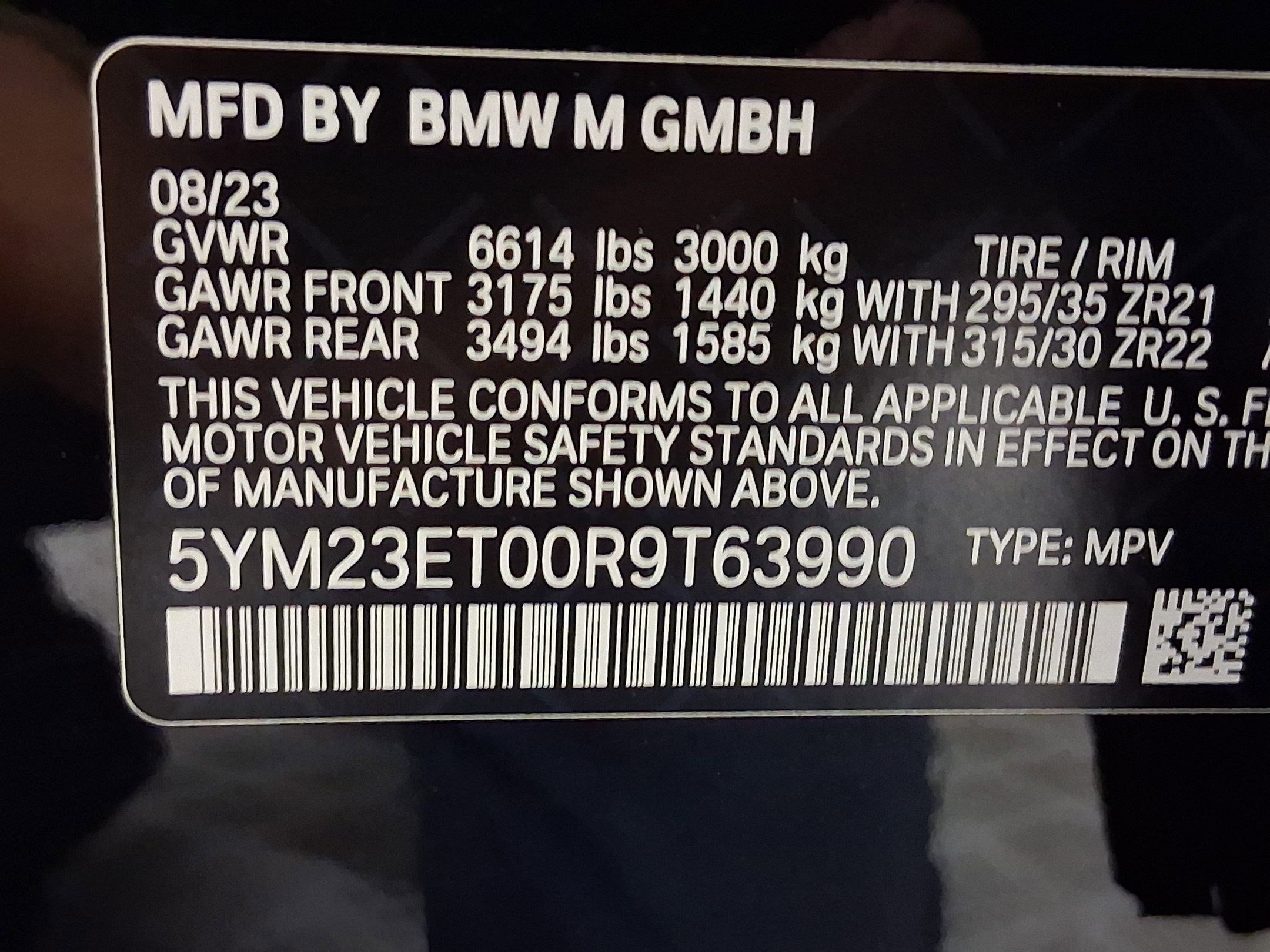 Used 2024 BMW X6 M Competition w/ Executive Package AWD/4WD image 20