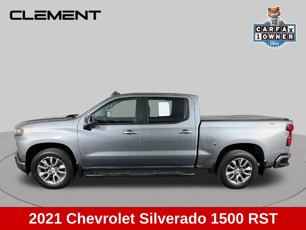 Used 2021 Chevrolet Silverado 1500 RST w/ Bed Protection Package AWD/4WD image 4