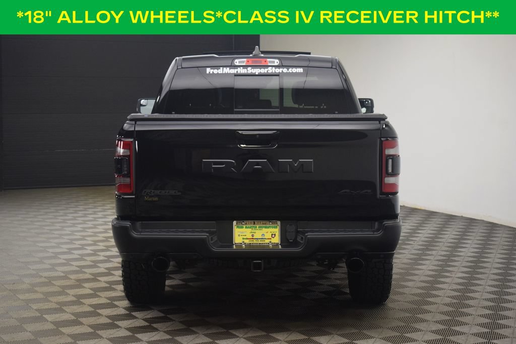 Used 2021 RAM 1500 Rebel w/ Leather & Sound Group AWD/4WD image 8