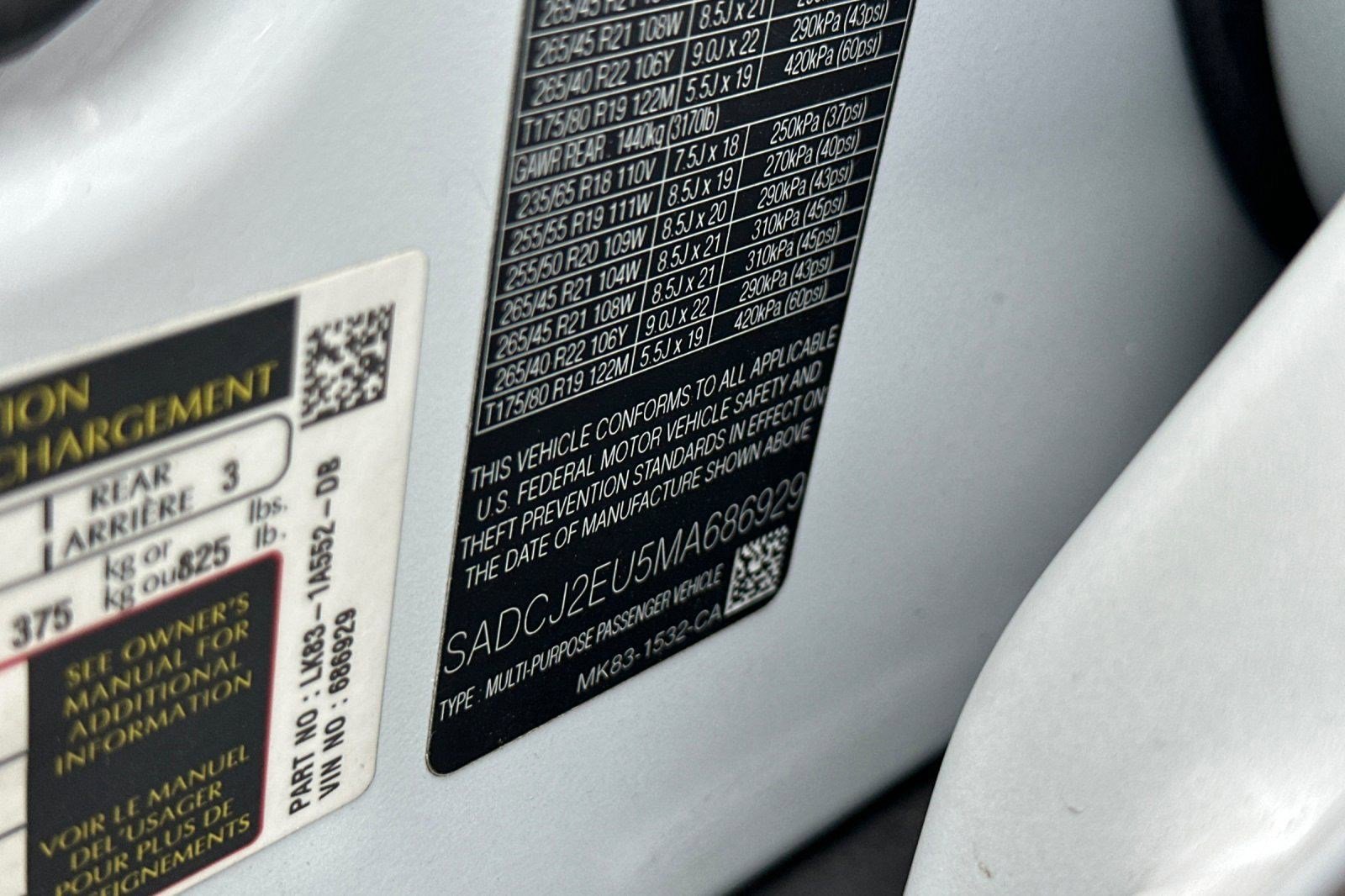 Used 2021 Jaguar F-PACE S image 23