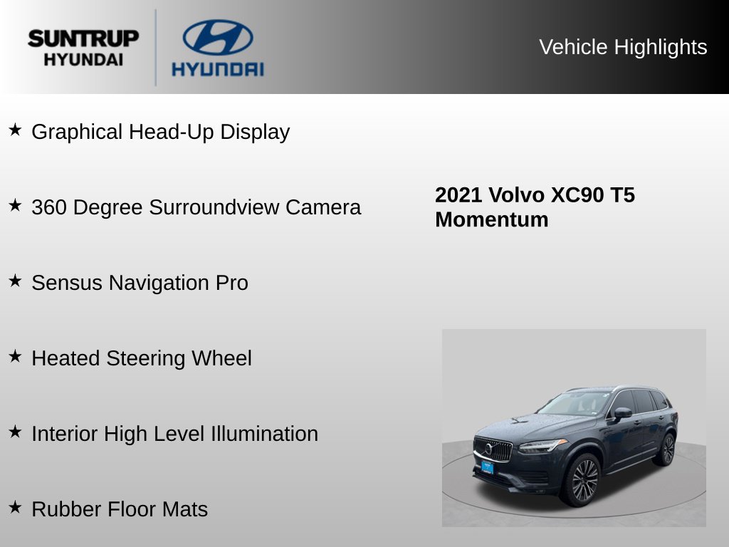 Used 2021 Volvo XC90 T5 Momentum w/ Advanced Package AWD/4WD image 23