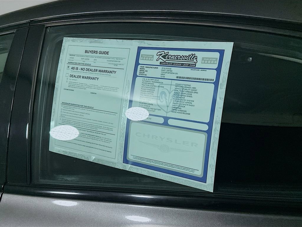 Used 2016 Dodge Dart Limited w/ Technology Group image 36