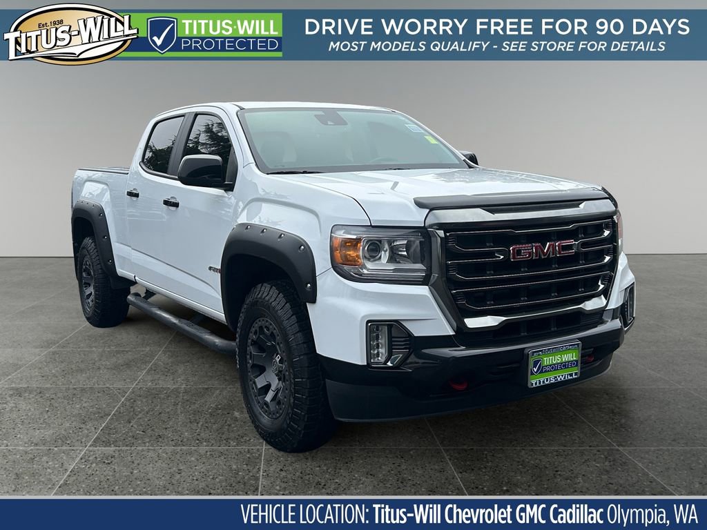 Used 2021 GMC Canyon AT4 w/ Driver Alert Package image 1
