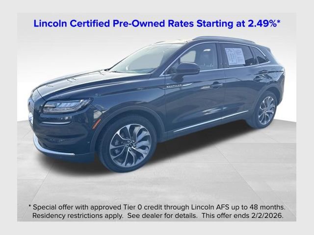 Certified 2023 Lincoln Nautilus Reserve w/ Equipment Group 201A