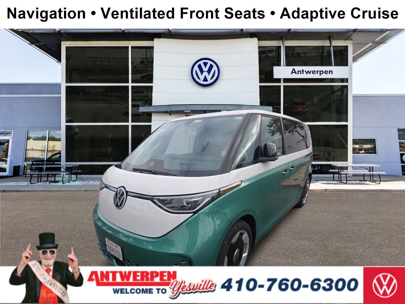 Used 2025 Volkswagen ID. Buzz Pro S Plus RWD image 1