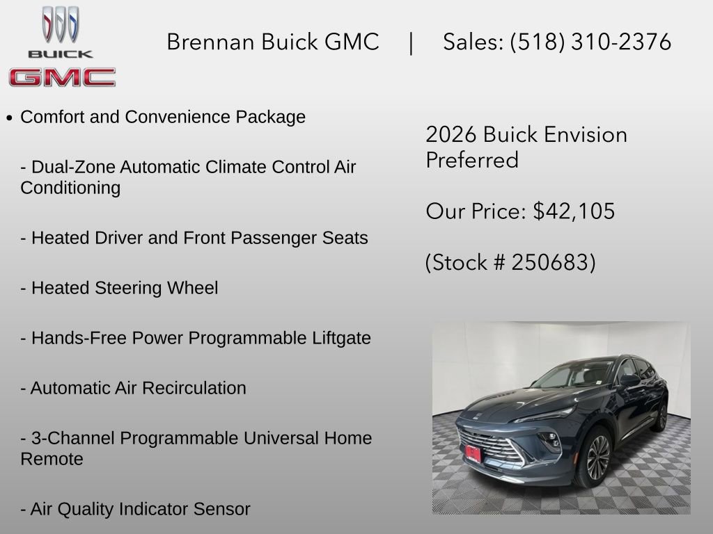 New 2026 Buick Envision Preferred AWD/4WD image 6
