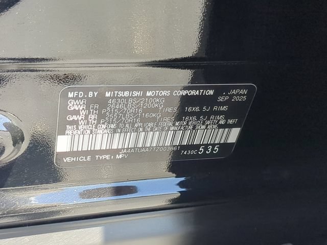 New 2026 Mitsubishi Eclipse Cross ES AWD/4WD image 34