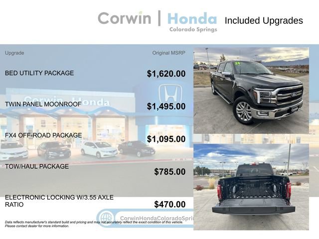 Used 2024 Ford F150 Lariat w/ Bed Utility Package image 4