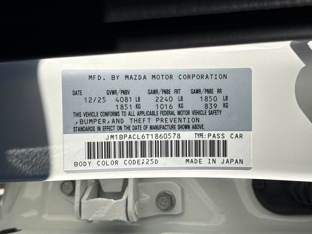 New 2026 MAZDA MAZDA3 2.5 S Sedan w/ Preferred Pkg image 20