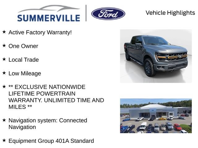 Certified 2024 Ford F150 Tremor w/ Bed Utility Package AWD/4WD image 2
