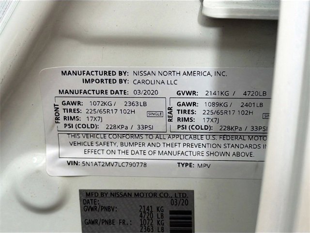 Used 2020 Nissan Rogue SV image 28