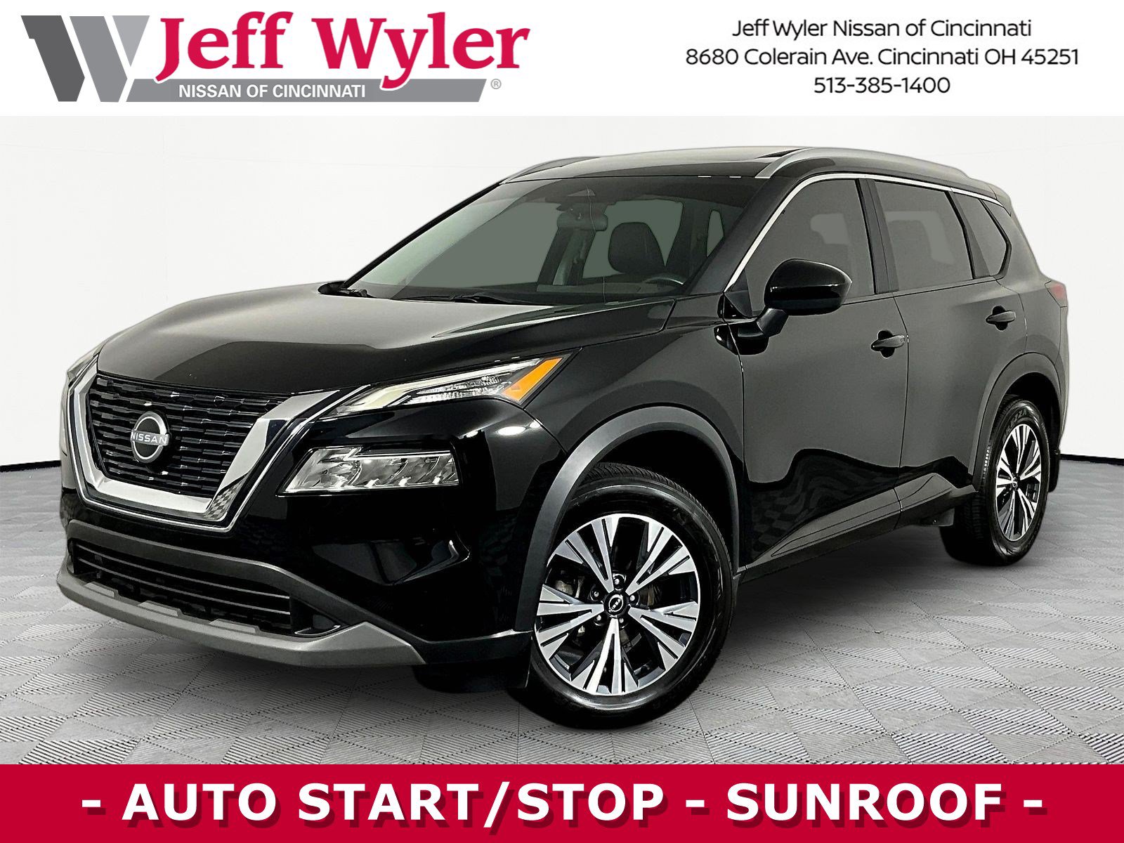 Certified 2023 Nissan Rogue SV w/ SV Premium B Package AWD/4WD image 1