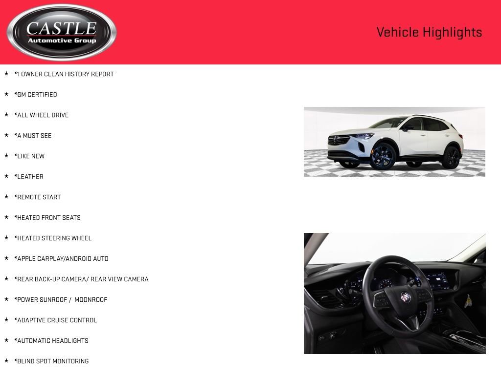 Used 2023 Buick Envision Essence w/ Sport Touring Package image 3