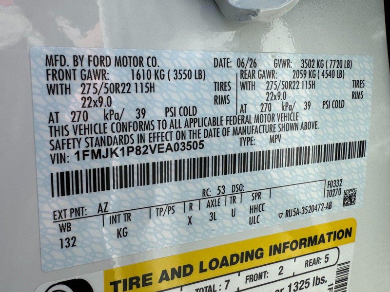 New 2027 Ford Expedition Max King Ranch AWD/4WD image 17