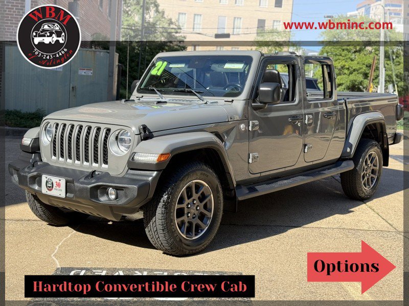 Used 2021 Jeep Gladiator Overland w/ Popular Equipment Package