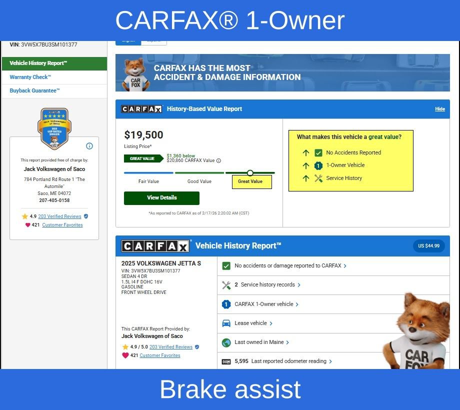 Used 2025 Volkswagen Jetta S image 11