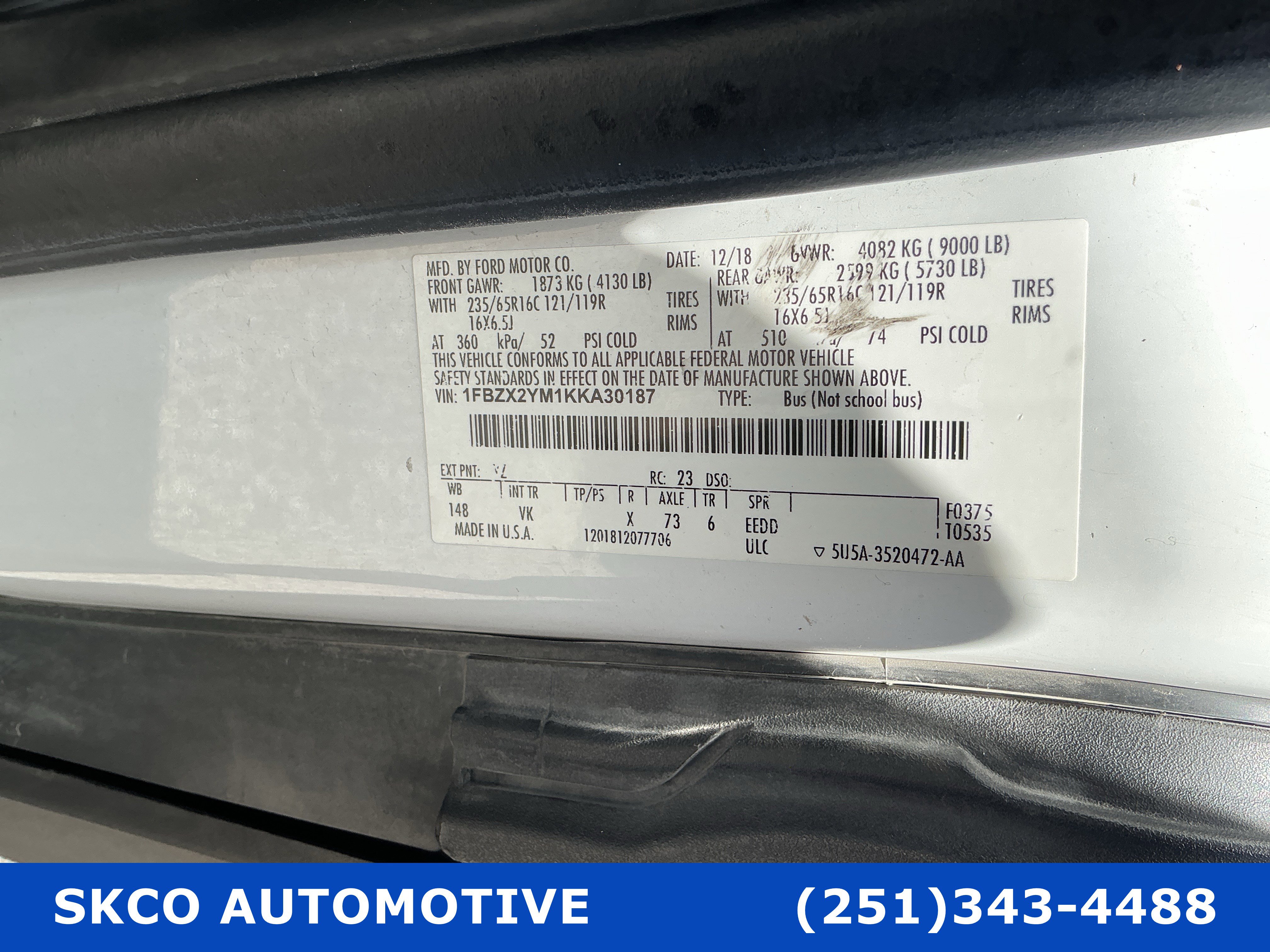 Used 2019 Ford Transit 350 XL image 28